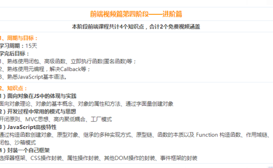 前端学习规划」带你有方向有目标的学好前端